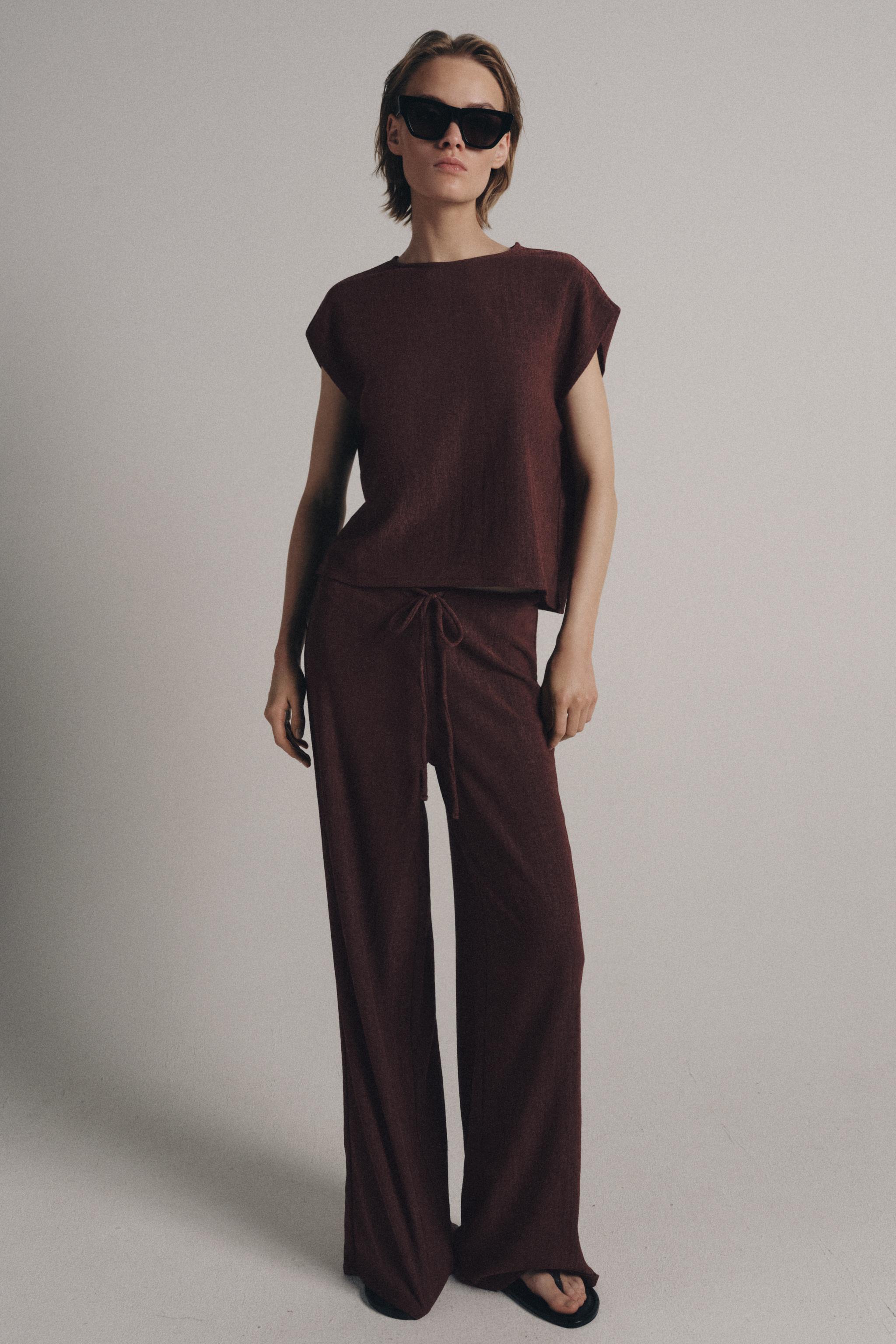 PANTALON RUSTIQUE DROIT