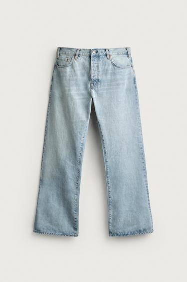 FLARE FIT JEANS — Blue 1