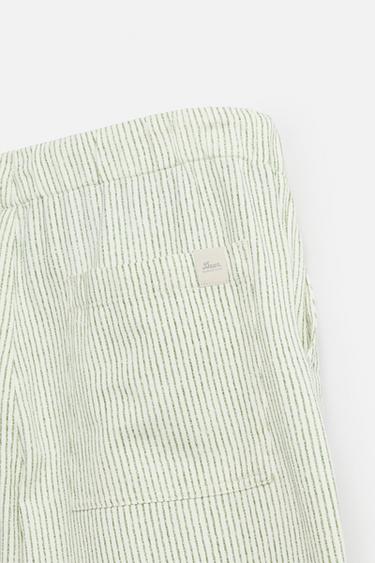STRIPED BAGGY FIT TROUSERS - striped by Zara - Image 8