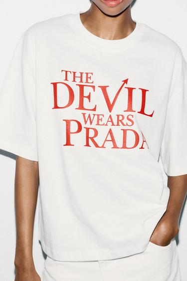 THE DEVIL WEARS PRADA T-SHIRT - White by Zara - Image 2