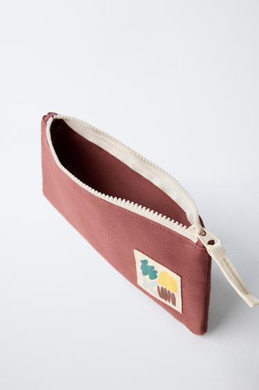 BASIC PENCIL CASE - Maroon by Zara - Image 3