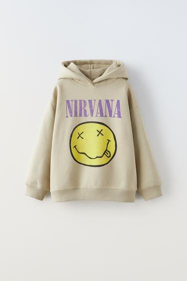 ХУДИ NIRVANA® — ЛИНЯЛЫЙ ЗЕЛЕНЫЙ от Zara — изображение 0