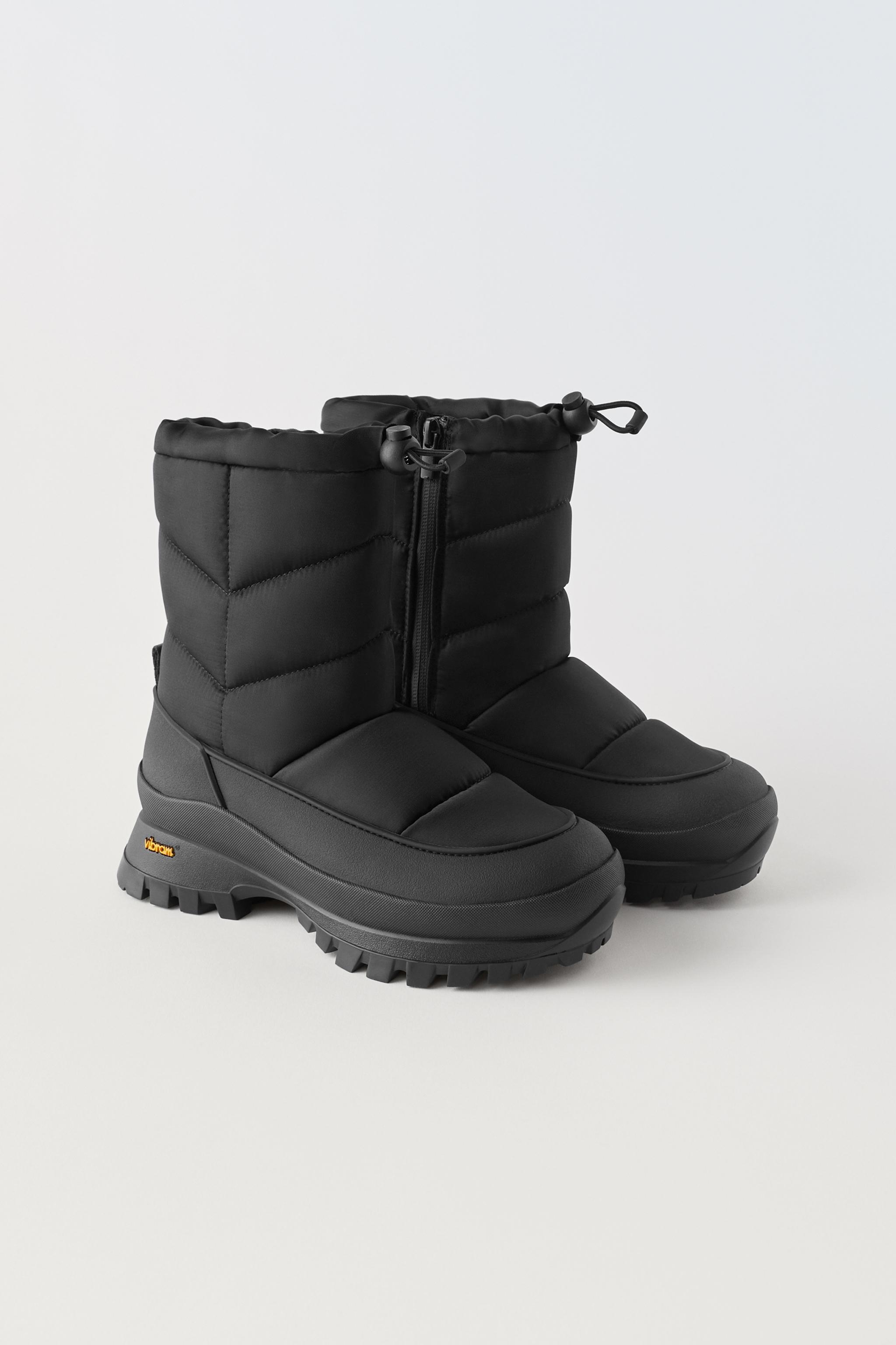 WATER-REPELLENT VIBRAM® キルティング ブーツ