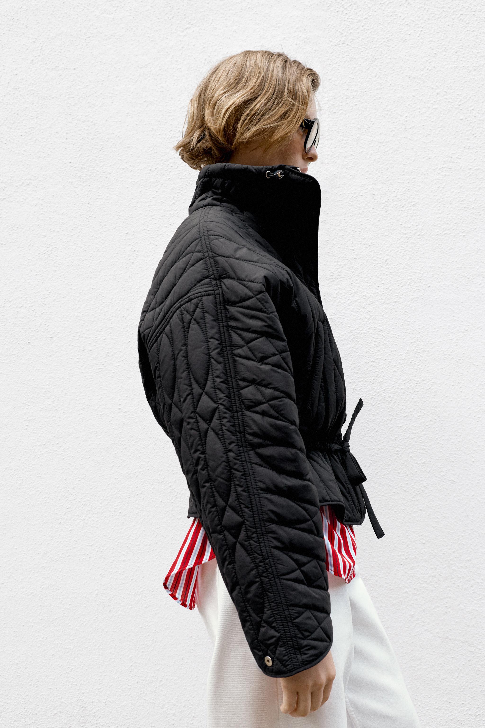STAND-UP COLLAR PUFFER JACKET