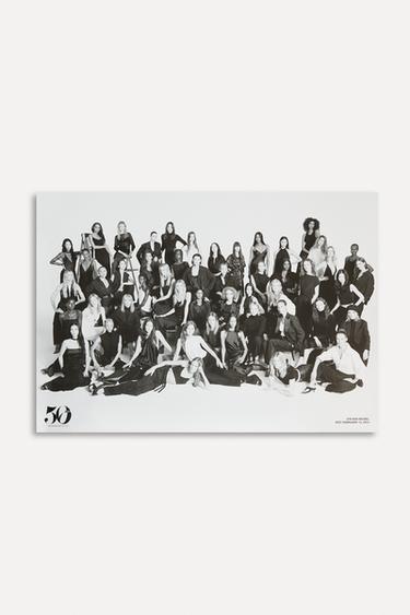 STEVEN MEISEL PHOTOGRAM ZARA POSTER 50TH ANNIVERSARY - Black / White by Zara