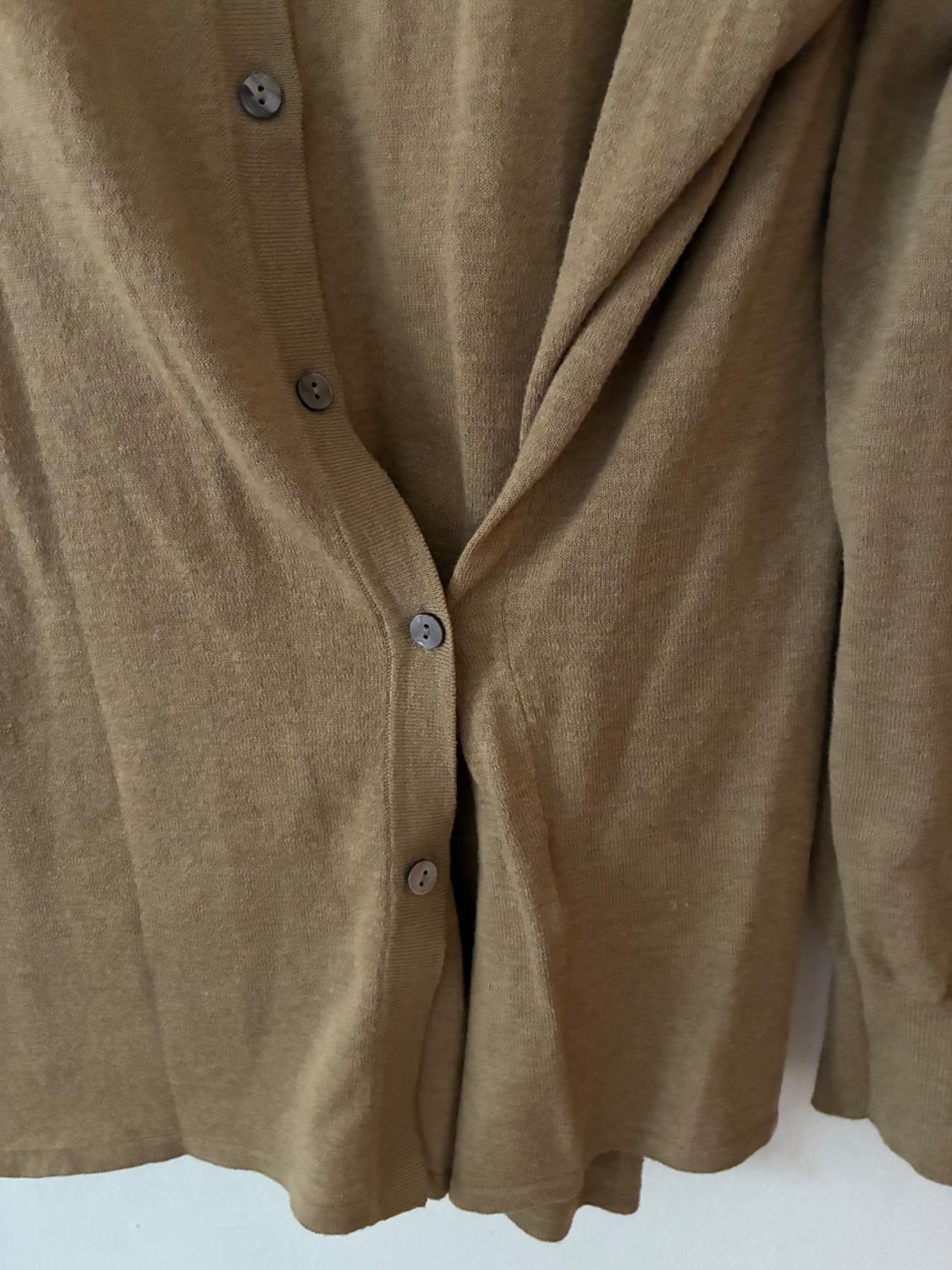 KNIT CARDIGAN WITH SIDE BUTTONS - Image 3