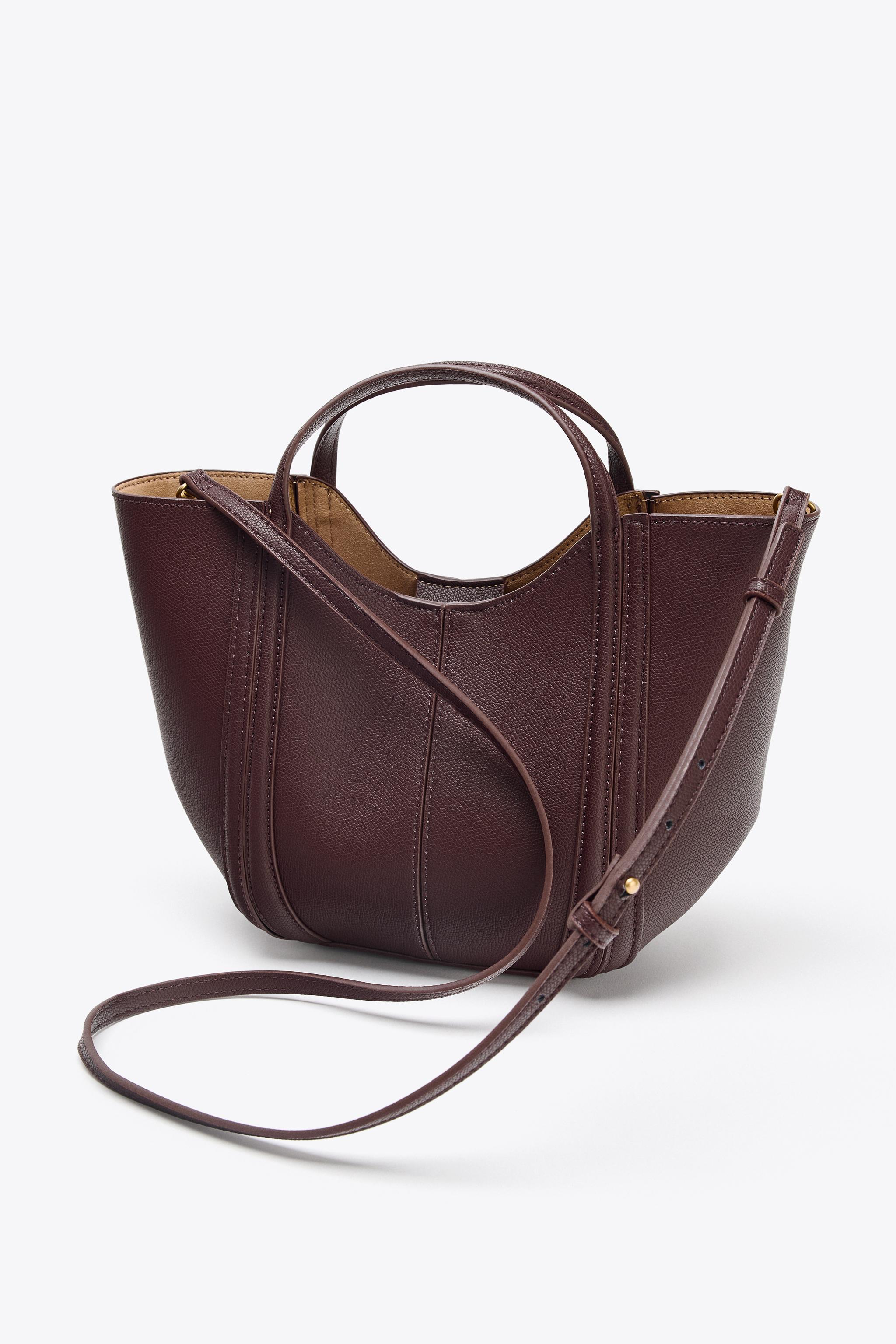 ZARA スウェード　ハンド　ショルダー　バッグ　キャメルカラー　綺麗め 美品】ZARA クロスボディバッグ/ショルダーバッグ キャメル