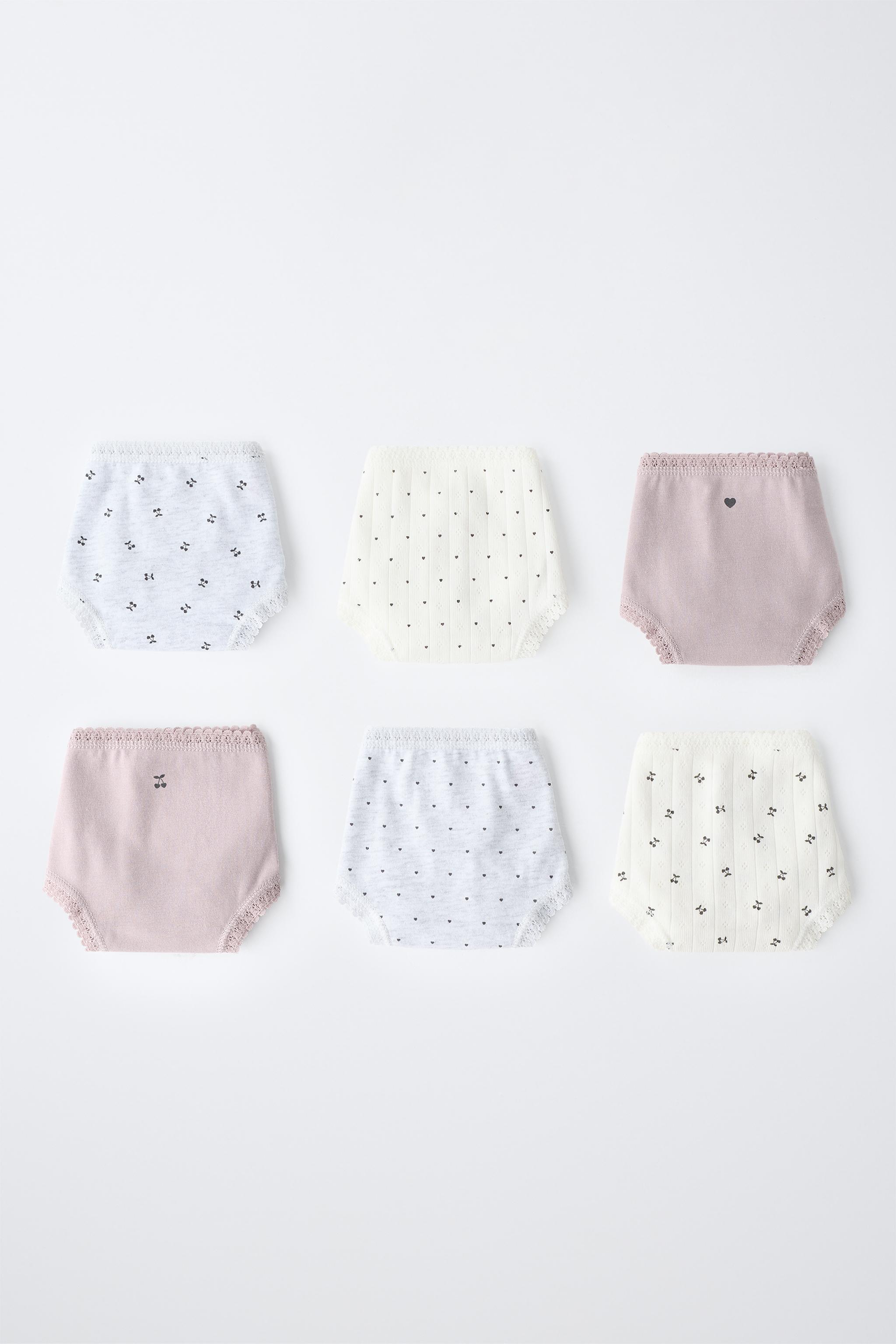 1 1/2-6 YEARS / SIX-PACK OF PRINTED BRIEFS
