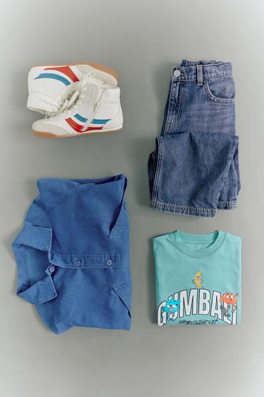 GUMBALL CARTOON NETWORK™ PRINT T-SHIRT - Blue by Zara