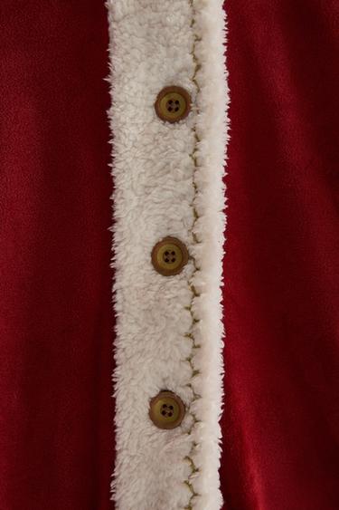 DÉGUISEMENT BÉBÉ GRENOUILLÈRE PÈRE NOËL NOËL - Rouge de Zara - Image 2