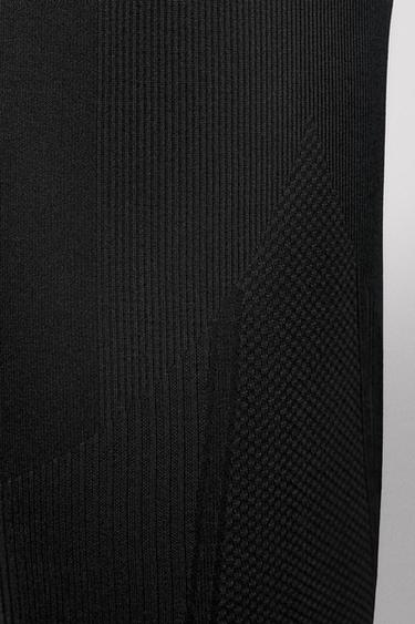 COLLANT COMPRESSIF PREMIÈRE COUCHE SKI - Noir de Zara - Image 6