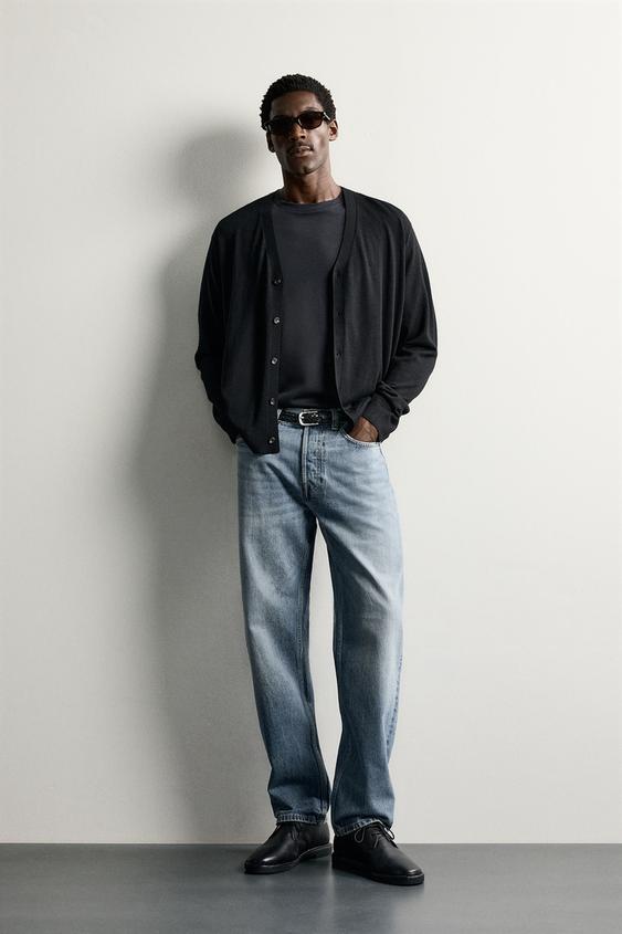 STRAIGHT-LEG JEANS - Light blue by Zara - Image 0