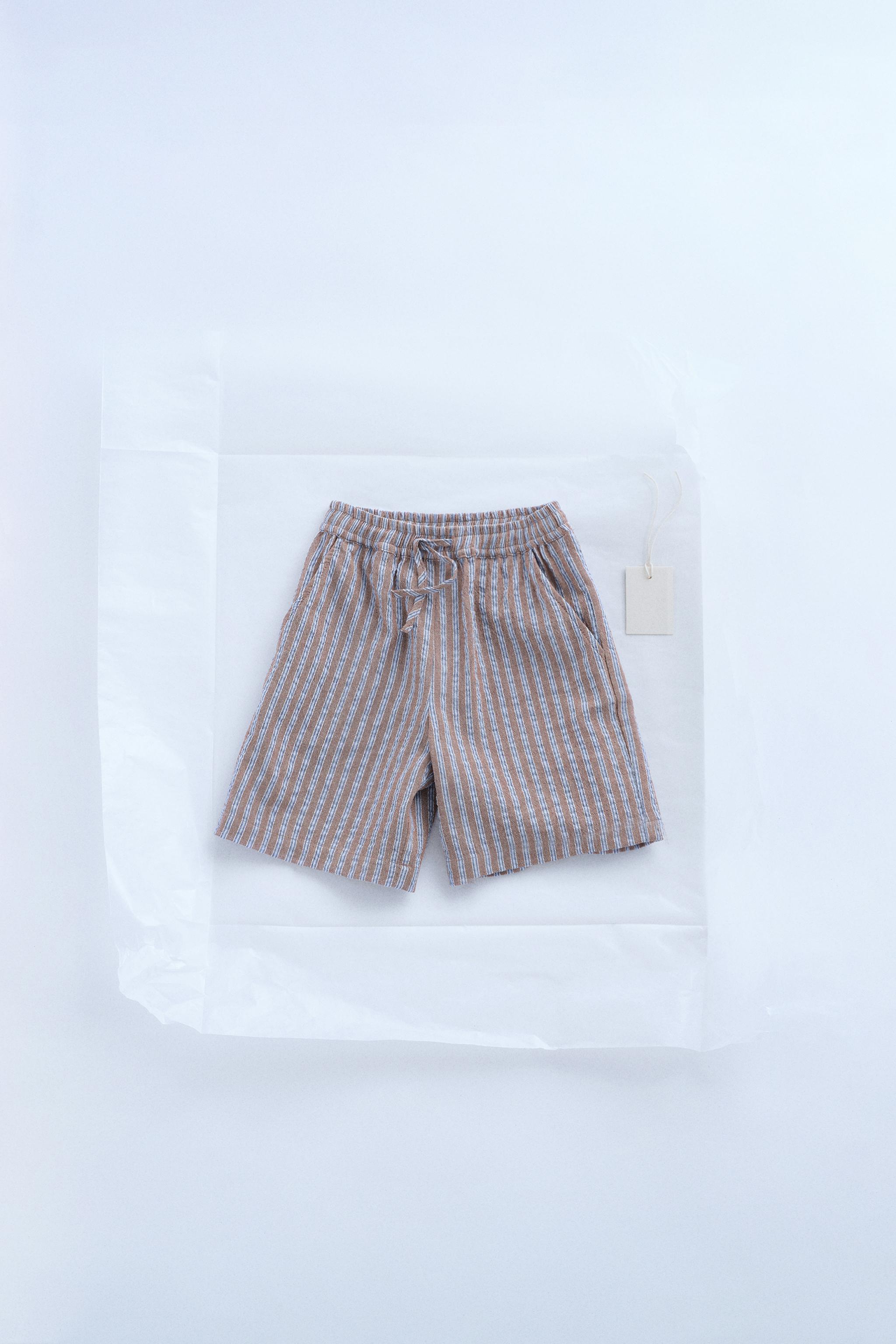 ZARA TIMELESS - BERMUDA RAYURES
