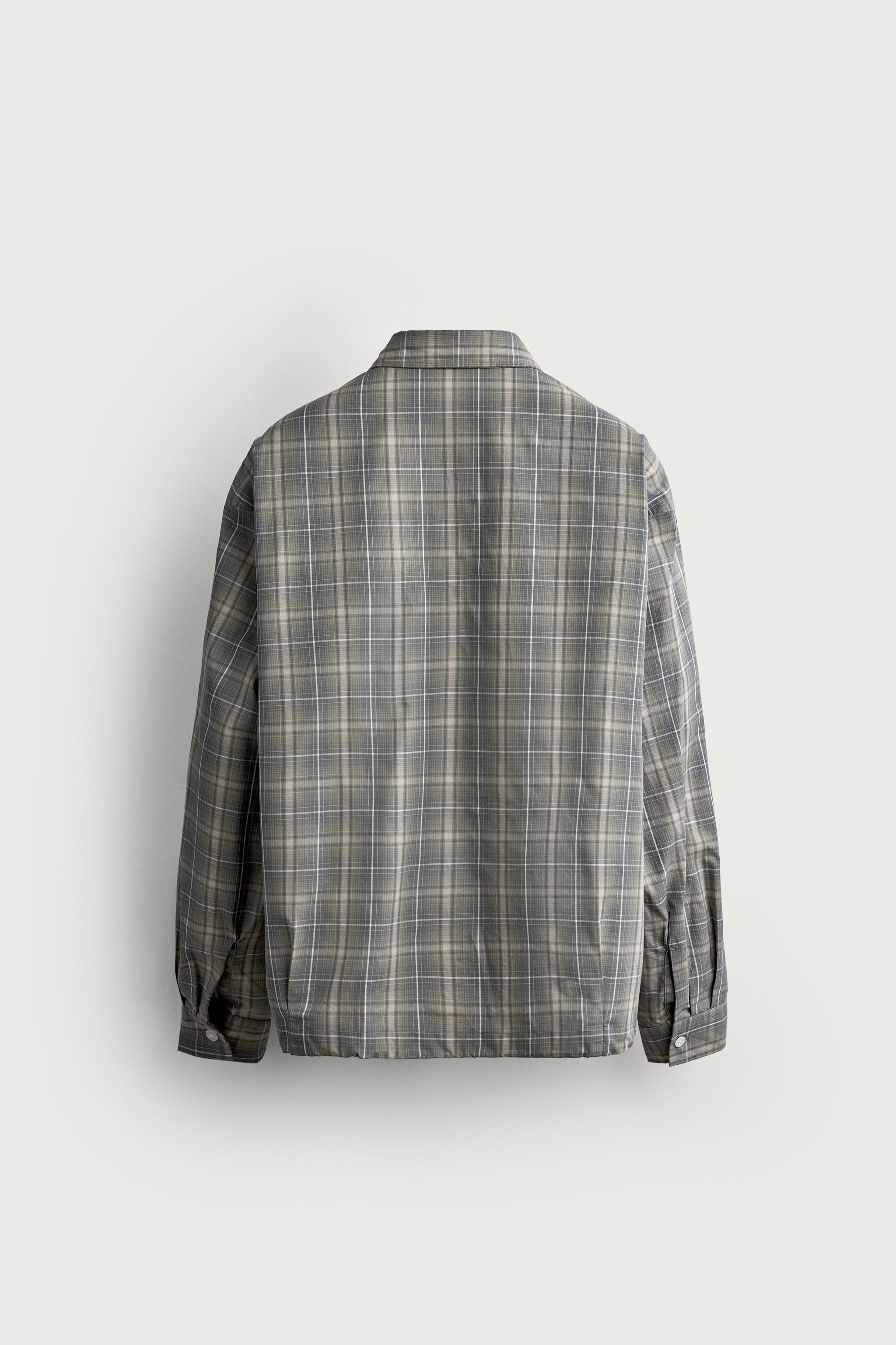 CHEMISE À CARREAUX COUPE DÉCONTRACTÉE