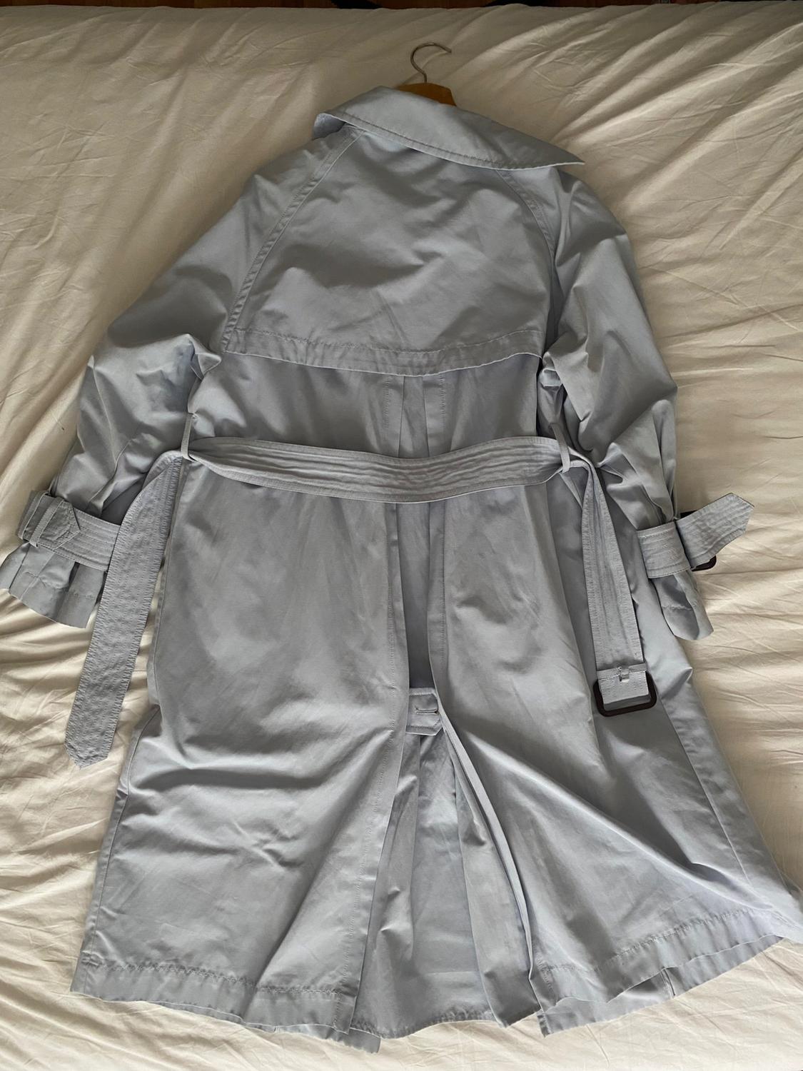 TRENCH COAT WITH TABS AND BELT - Image 3