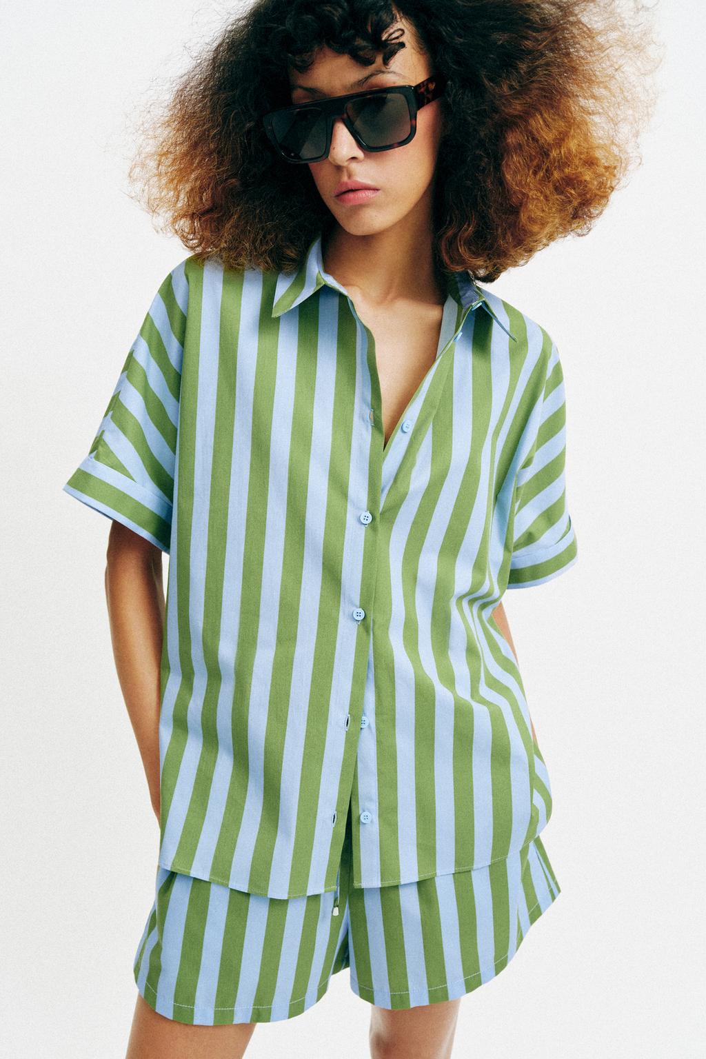 OVERSIZED STRIPED SHIRT
