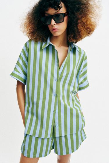 Zara 產品圖片 - 綠色 / 藍色