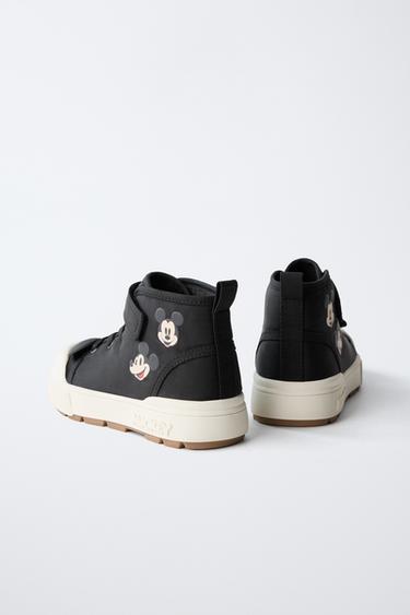 MICKEY MOUSE © DISNEY HIGH-TOP SNEAKERS - Black by Zara - Image 5