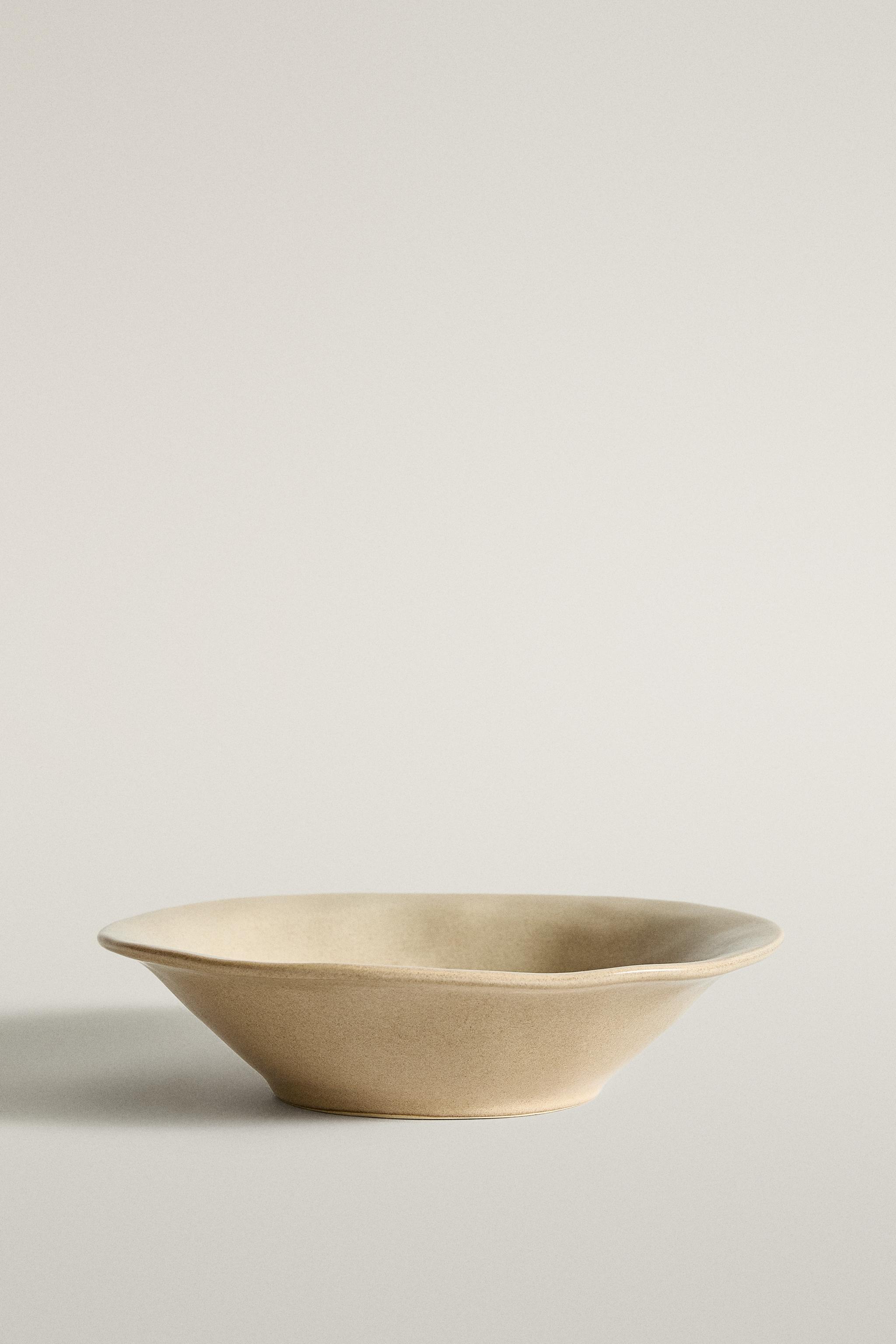 IRREGULAR STONEWARE BOWL