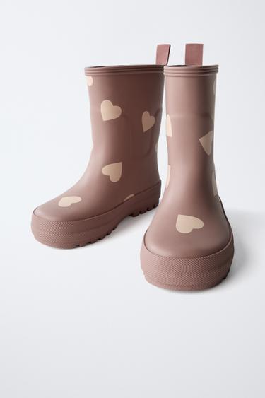 HEART WELLIES - Pink by Zara - Image 2