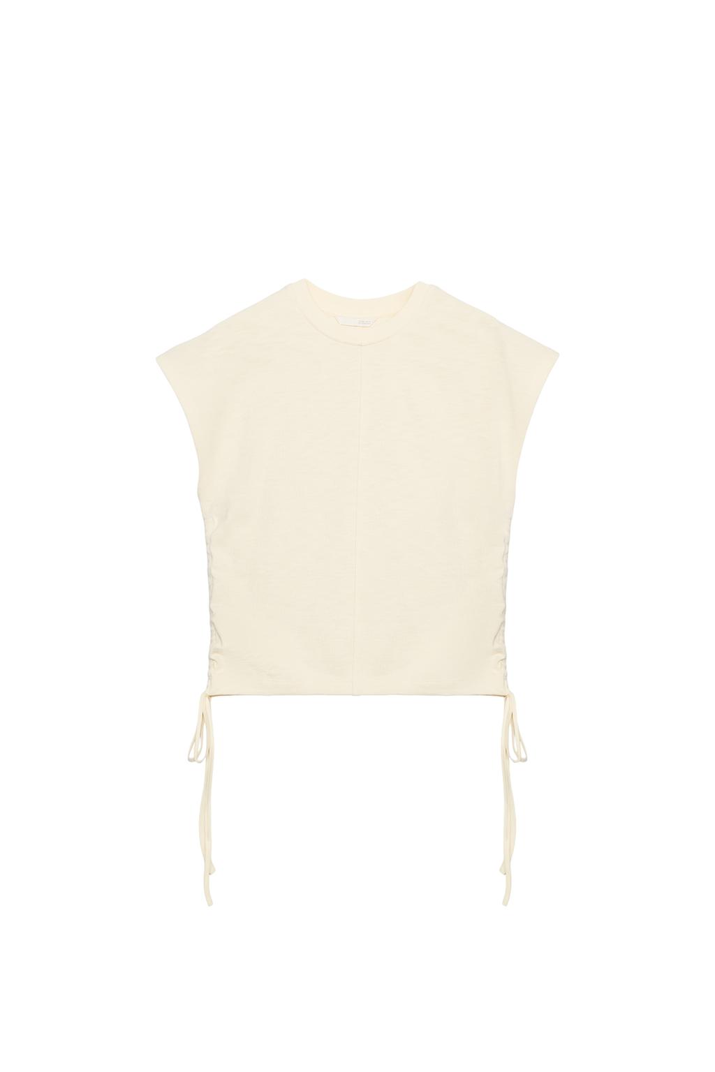 RUCHED RUSTIC T-SHIRT - image 3
