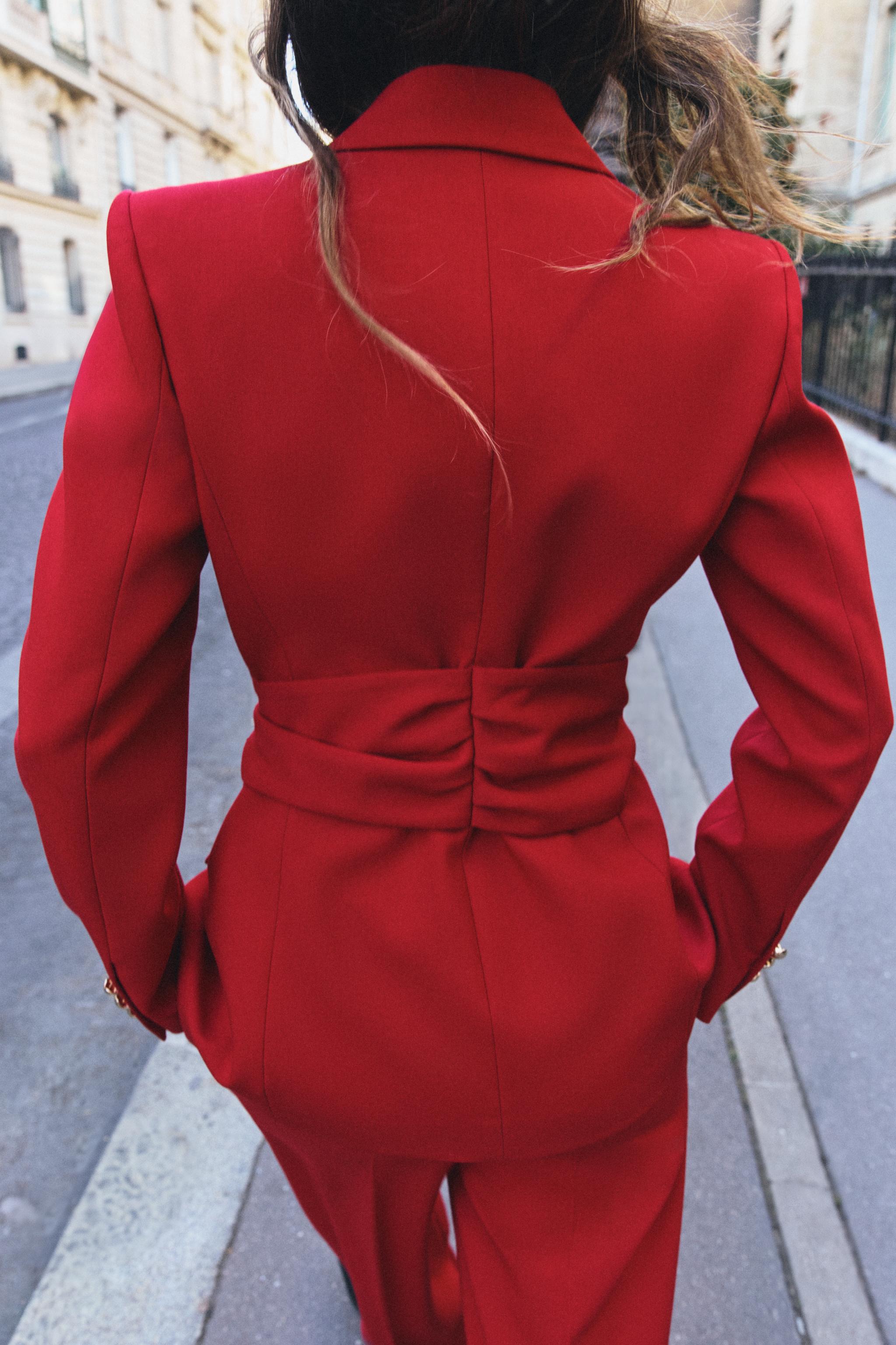 VESTE CEINTURE BOUCLE