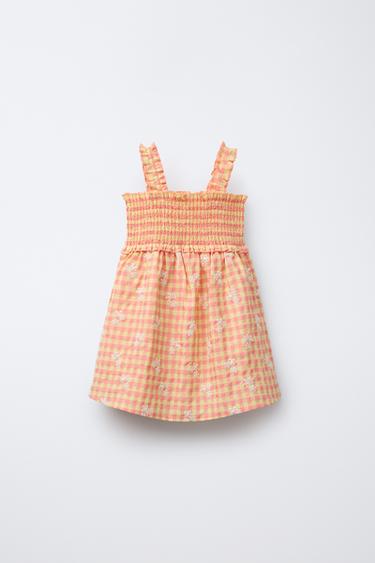 STRAWBERRY STRIPED DRESS