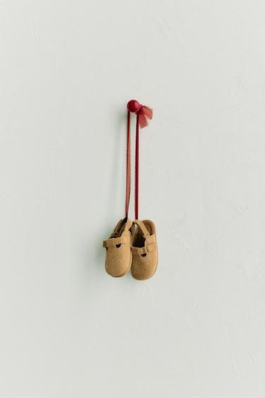 베어풋 레더 클로그 - Zara 브라운
