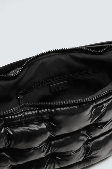 QUILTED SHOULDER BAG - Black by Zara - Image 6