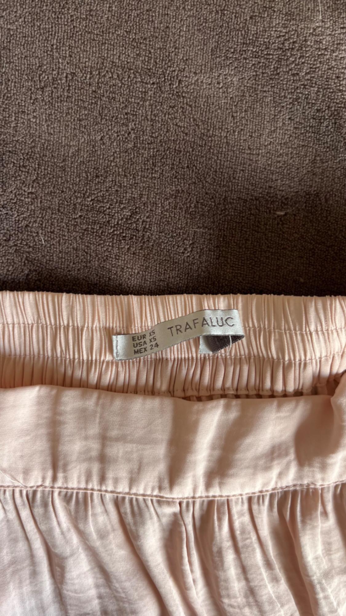 PANTALON FLUIDE ROSE CLAIR - Image 5