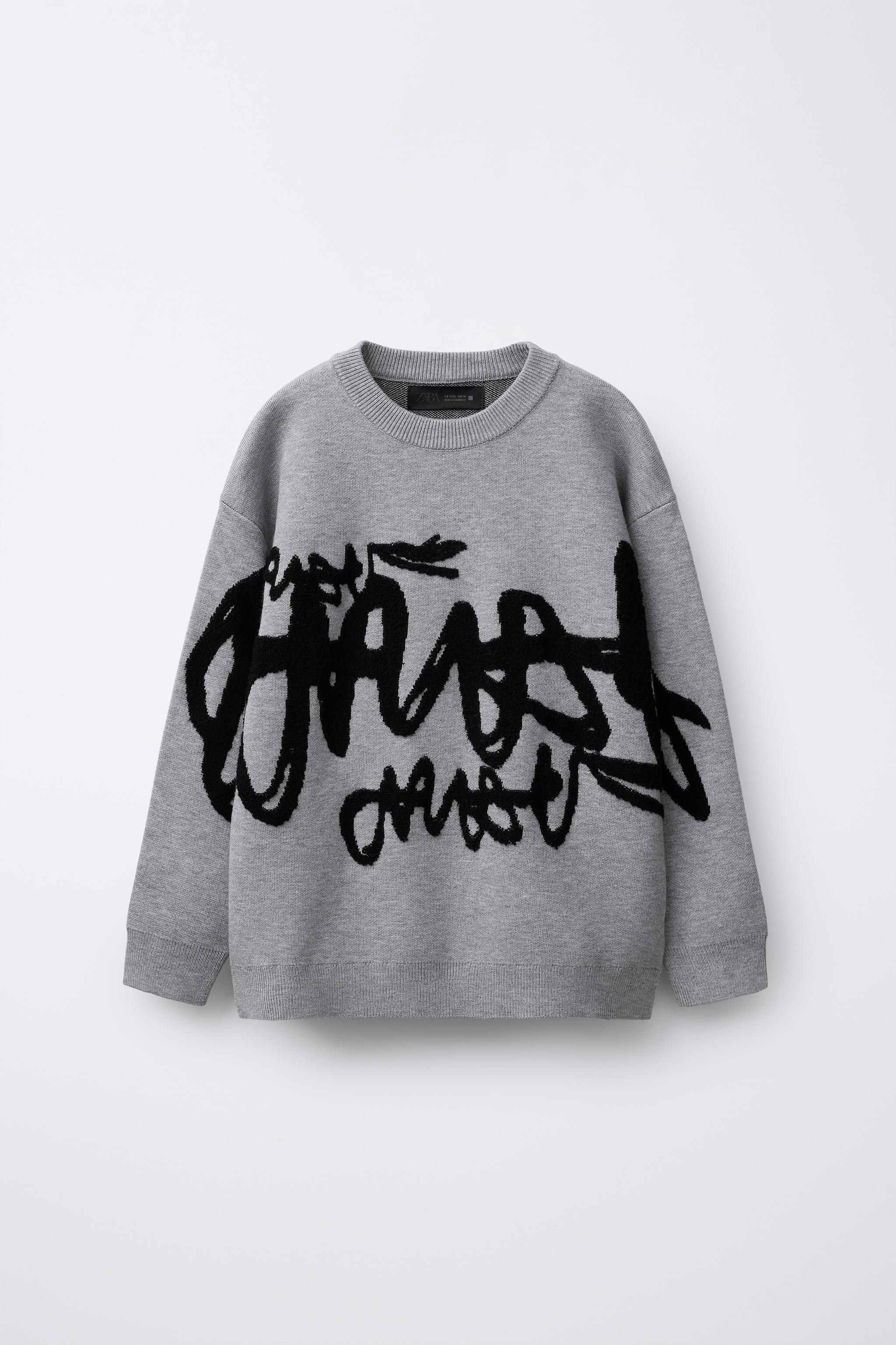 GRAFFITI KNIT SWEATER