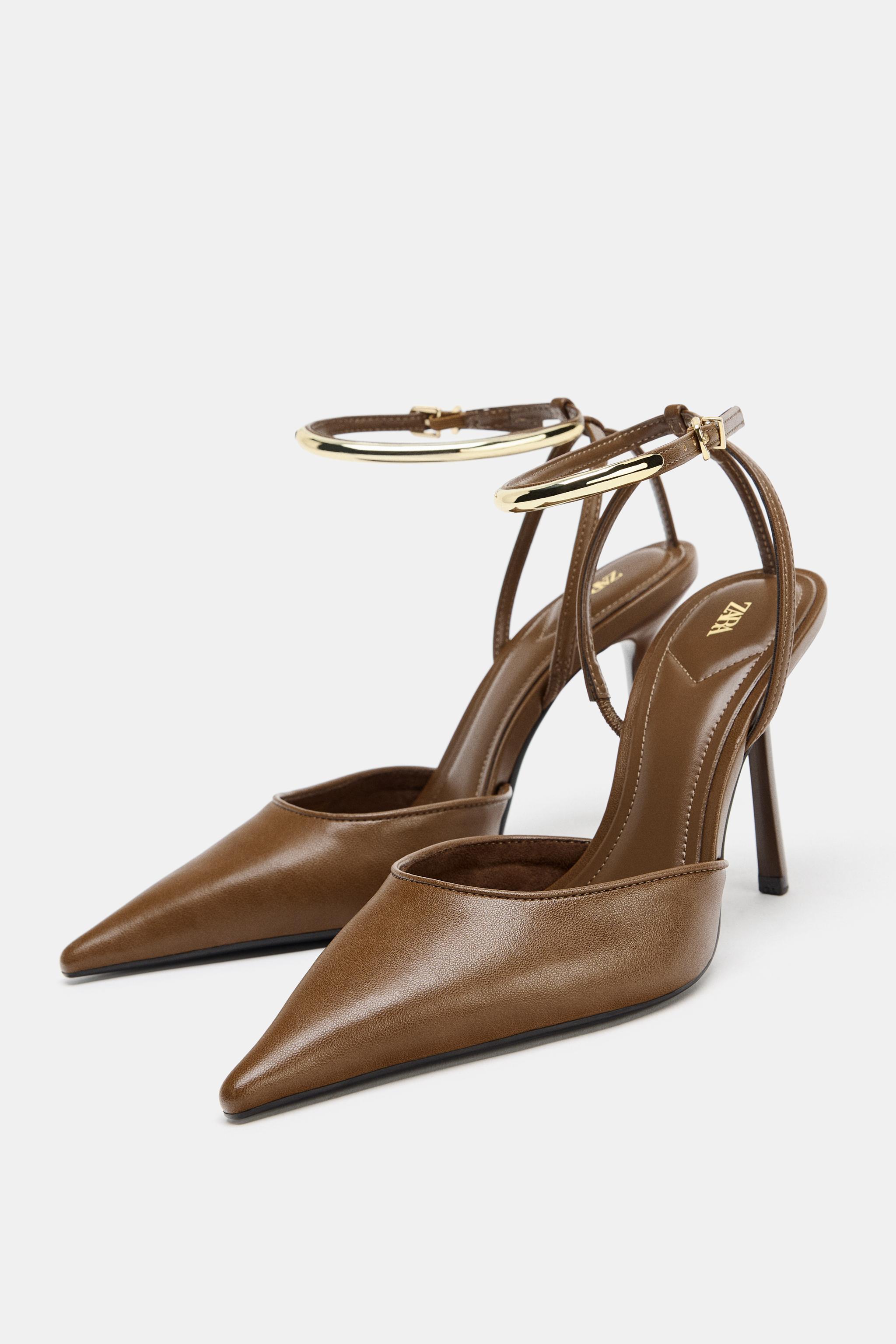 HIGH-HEEL SHOES WITH METAL DETAIL