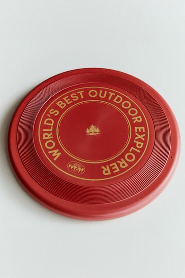 DISC ZBURĂTOR CU RELIEF - Roșu de la Zara