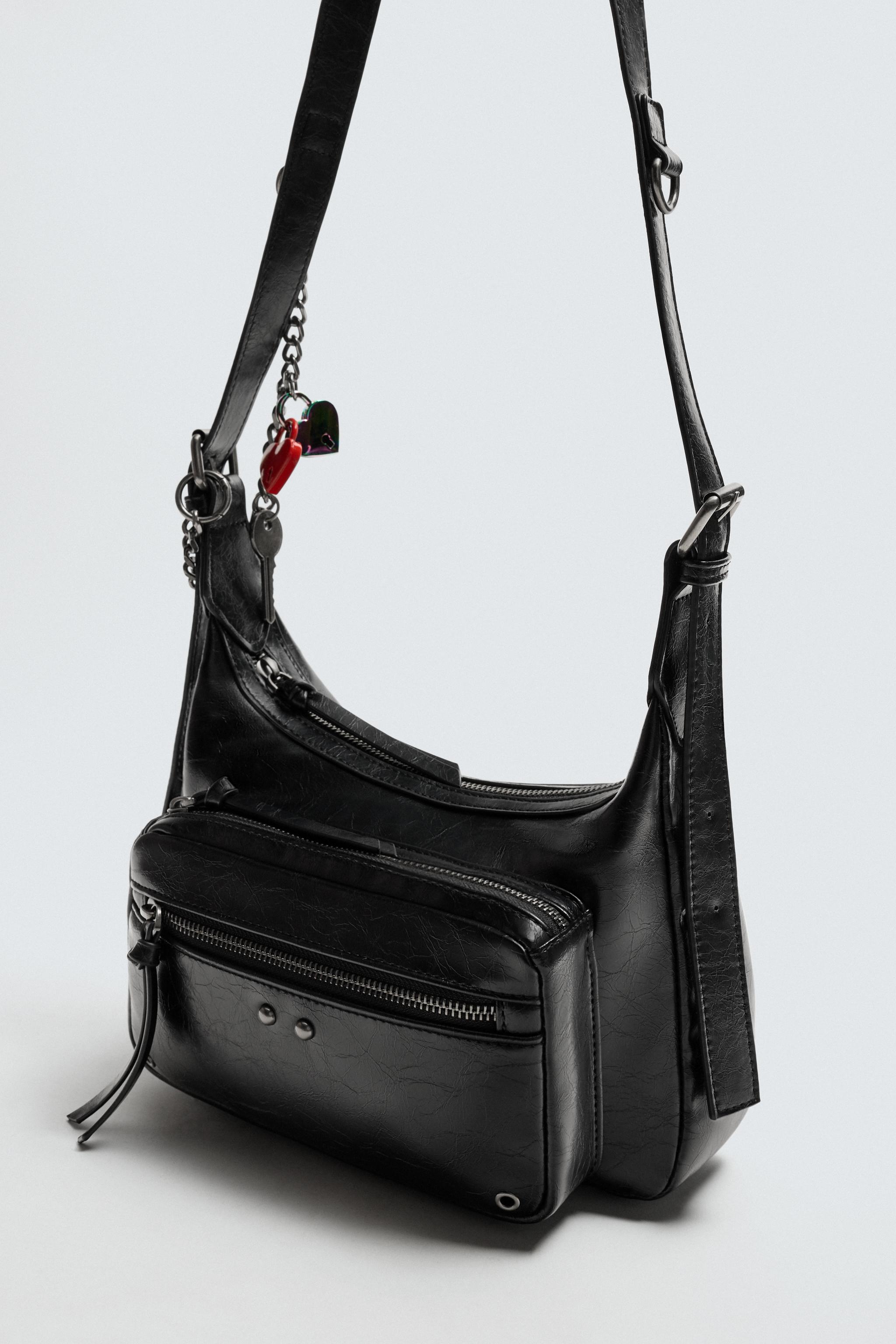 CHAIN CROSSBODY BAG - Black | ZARA South Africa