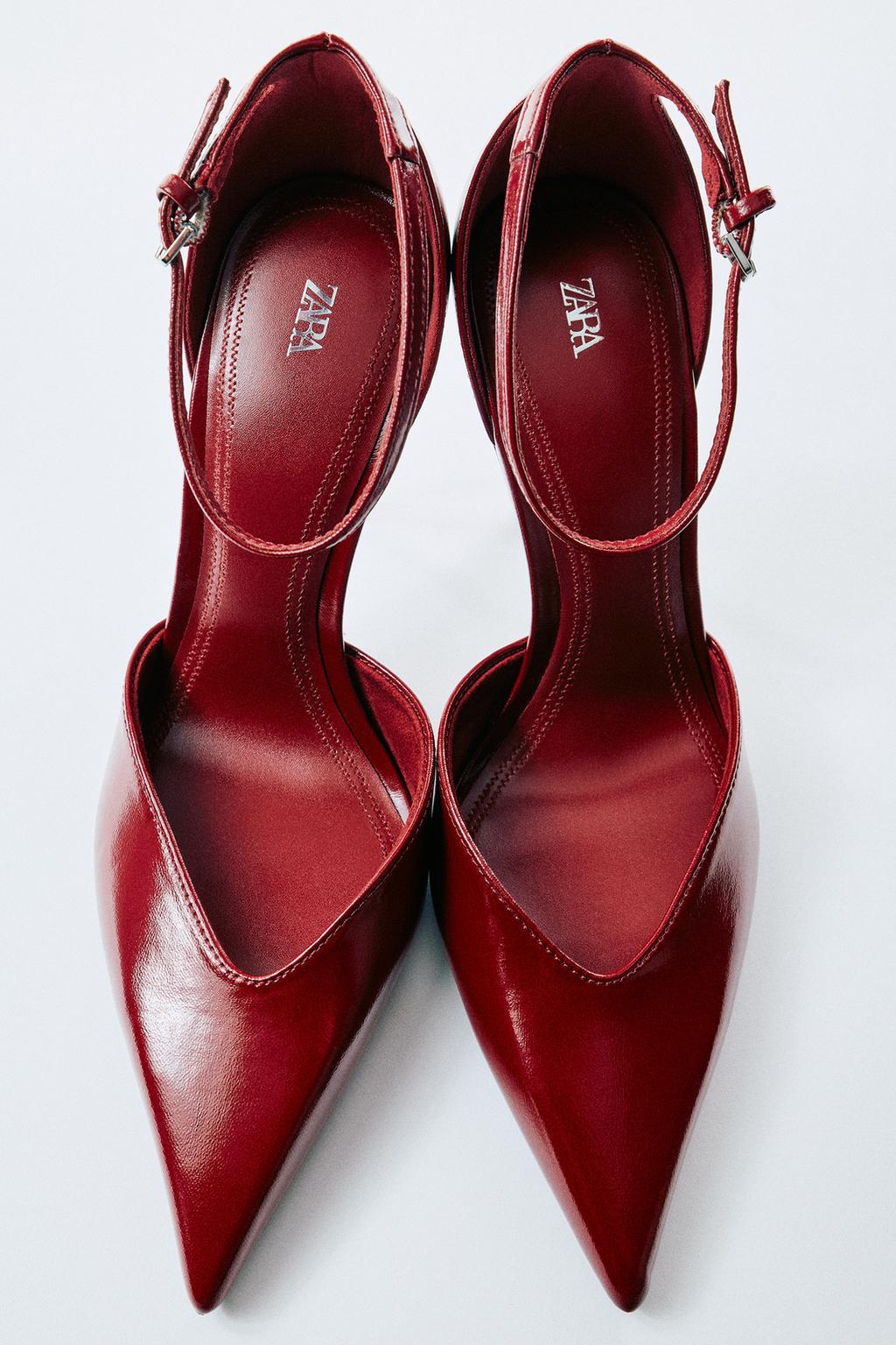 HEELED SHOES WITH ANKLE STRAP
