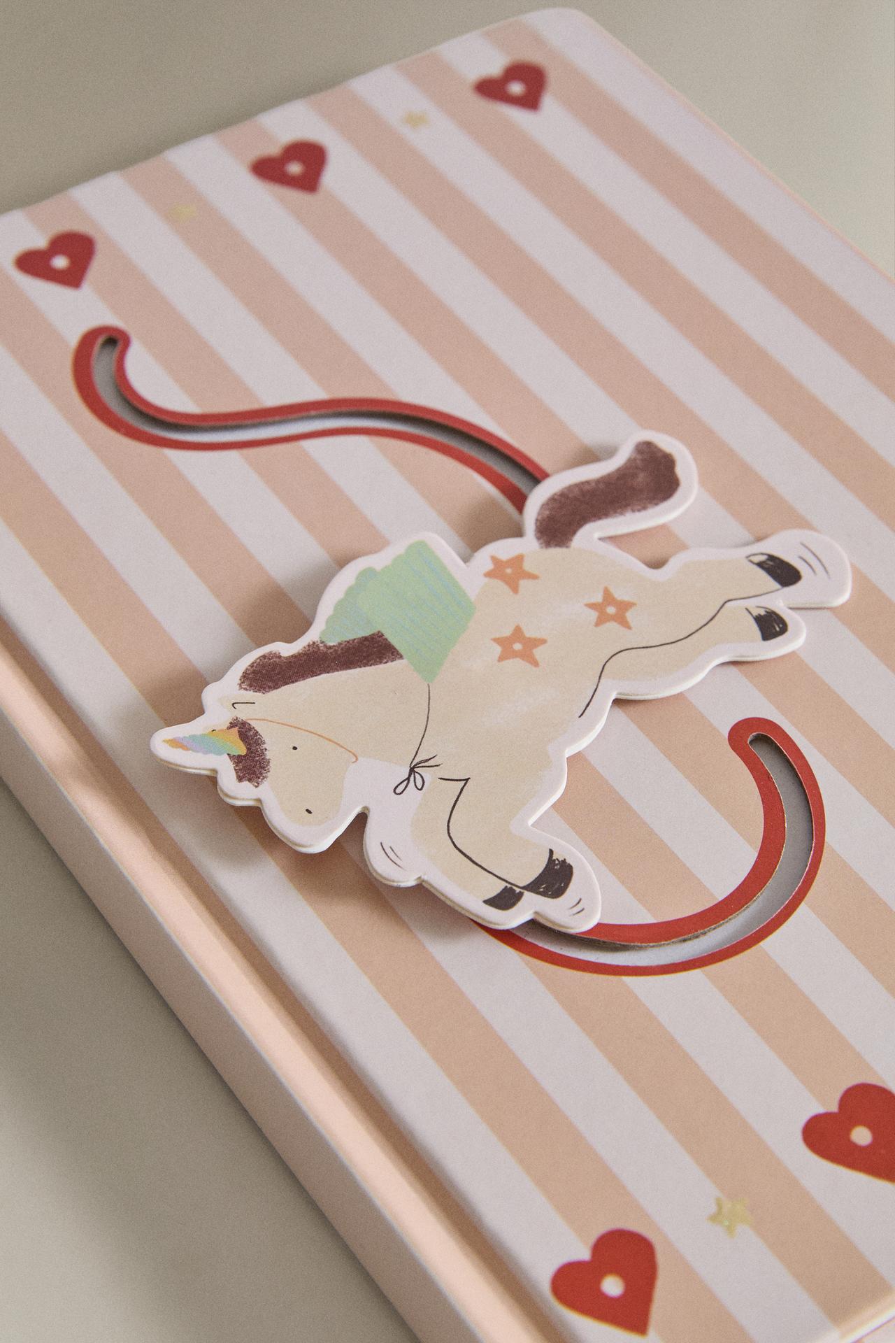 UNICORN A5 KIDS’ NOTEBOOK — Pink