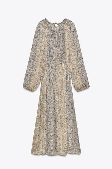 ZW COLLECTION METALLIC THREAD DRESS - 333 by Zara - Image 5