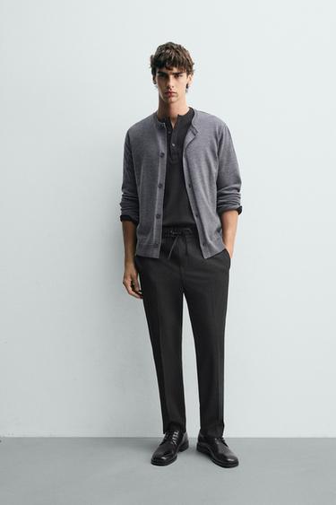 УДОБНЫЕ БРЮКИ-ДЖОГГЕРЫ — ЧЕРНЫЙ от Zara