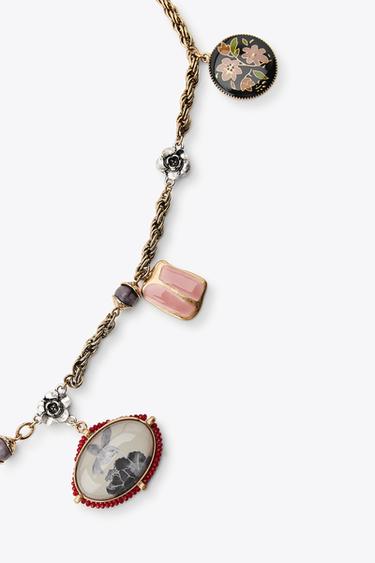 RESIN CHARM LINK BELT - Golden by Zara - Image 5