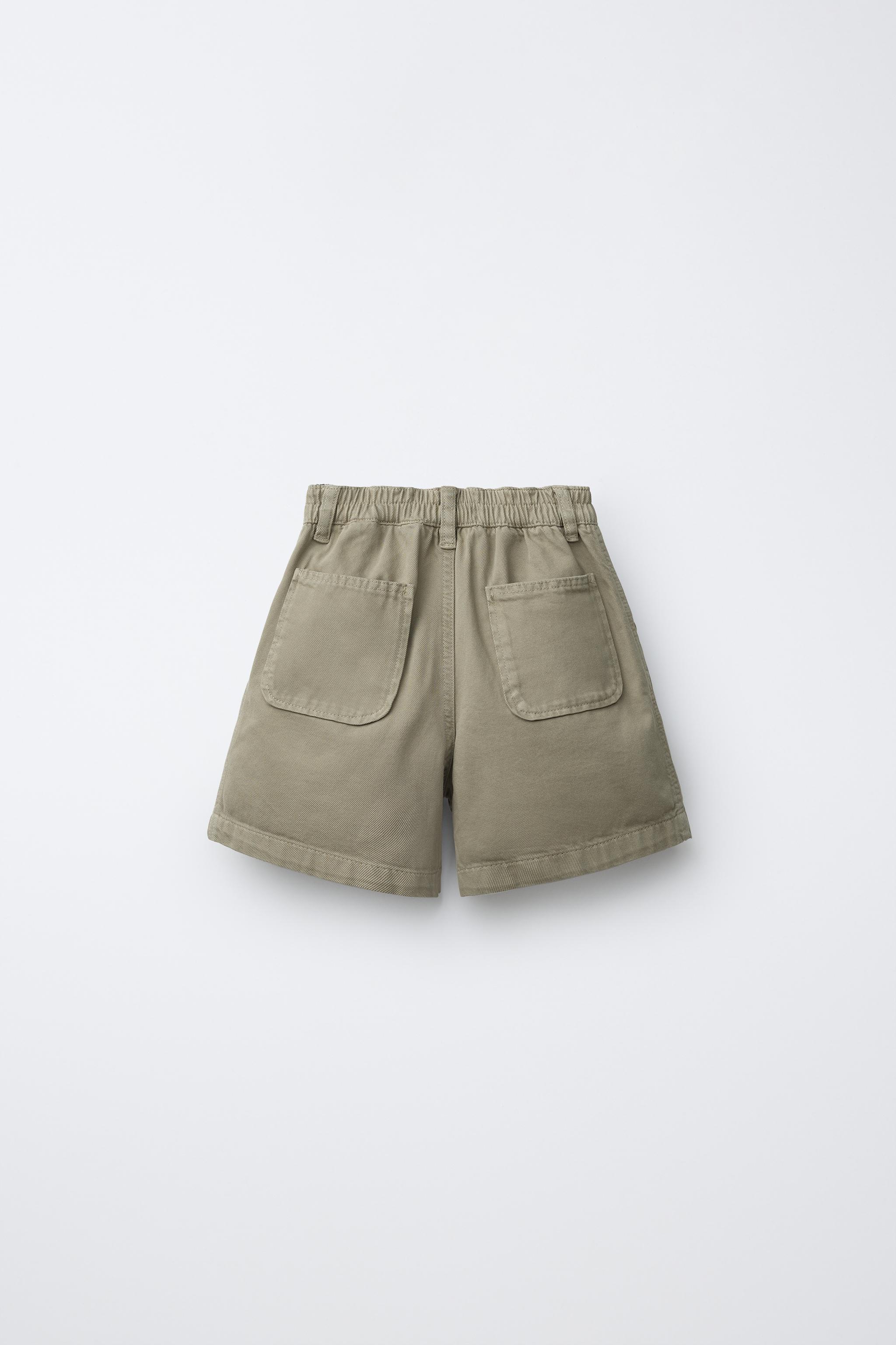 PLEATED SHORTS