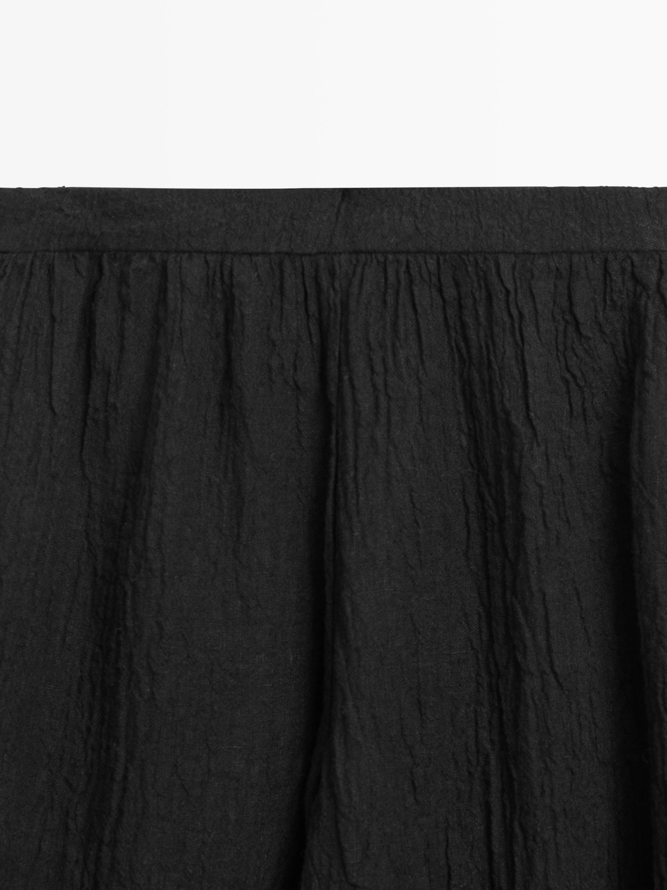 Linen sarouel trousers
