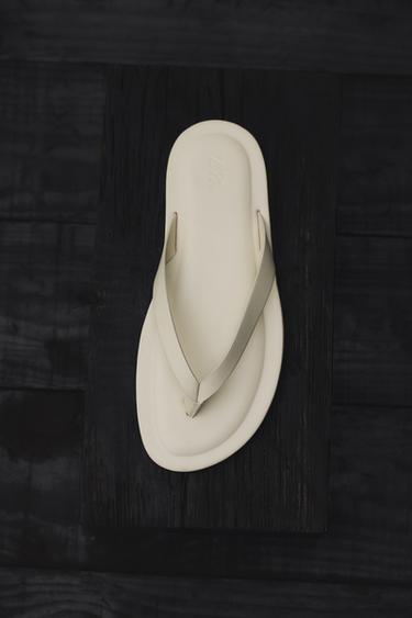 Zara 細帶涼鞋 - 裸色