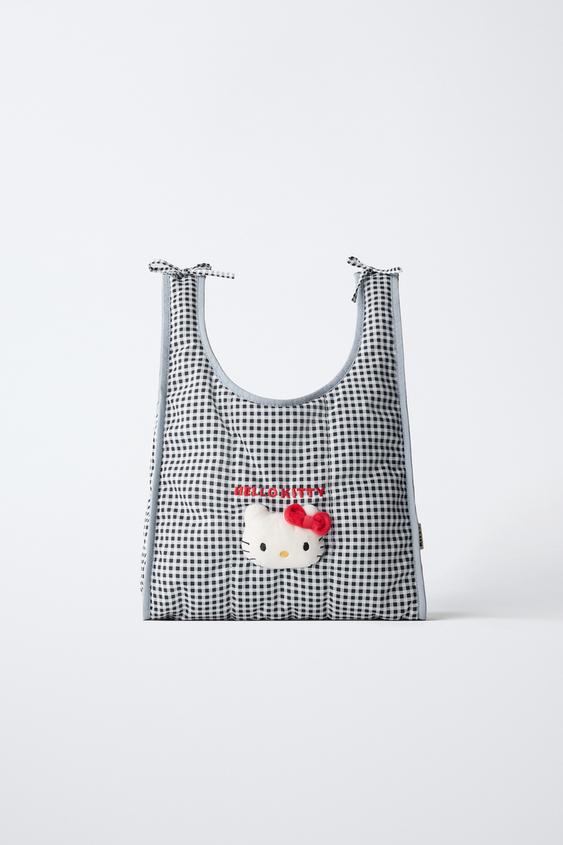 СУМКА-ШОПЕР HELLO KITTY© SANRIO — Черный от Zara — изображение 0