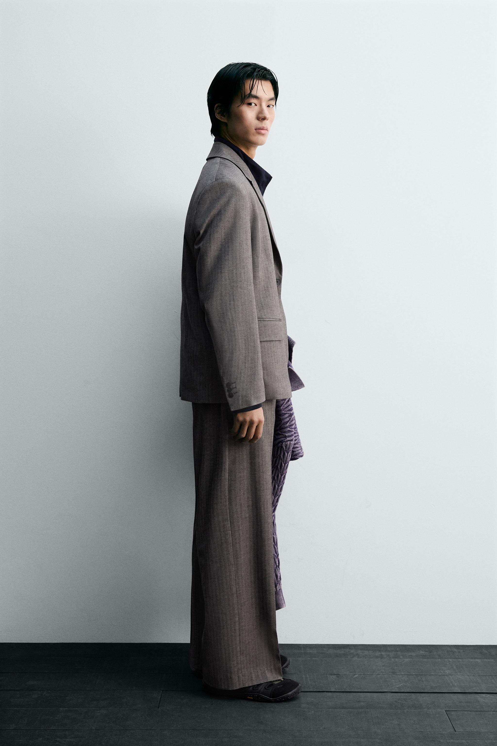 ヘリンボーン柄スーツ | ZARA Japan / 日本