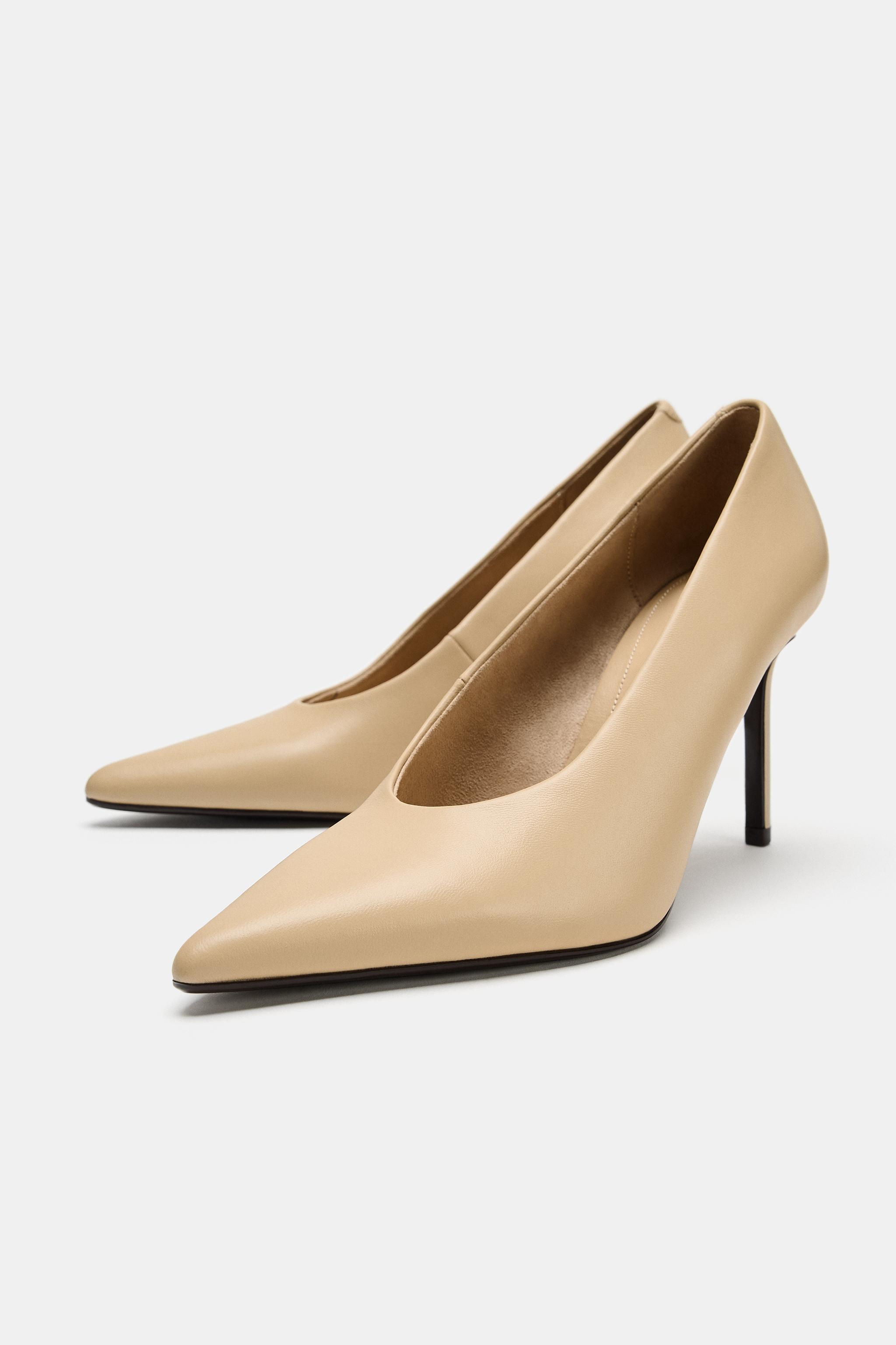 CHAUSSURES À TALONS EN CUIR