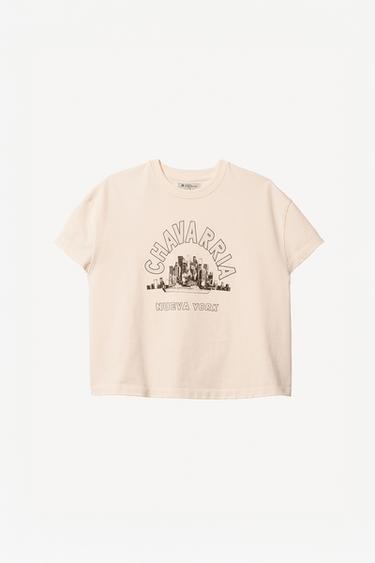 ショートスリーブTシャツ WILLY CHAVARRIA X ZARAオフホワイトZaraのショートスリーブTシャツ WILLY CHAVARRIA X ZARA - オフホワイト 