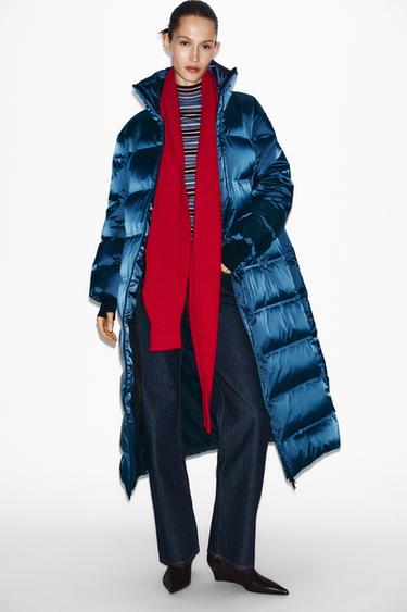 WATER-RESISTANT WINDPROOF DOWN JACKET - Blue by Zara