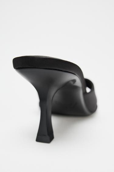 SANDALS WITH SHINY DETAIL - Black by Zara - Image 6