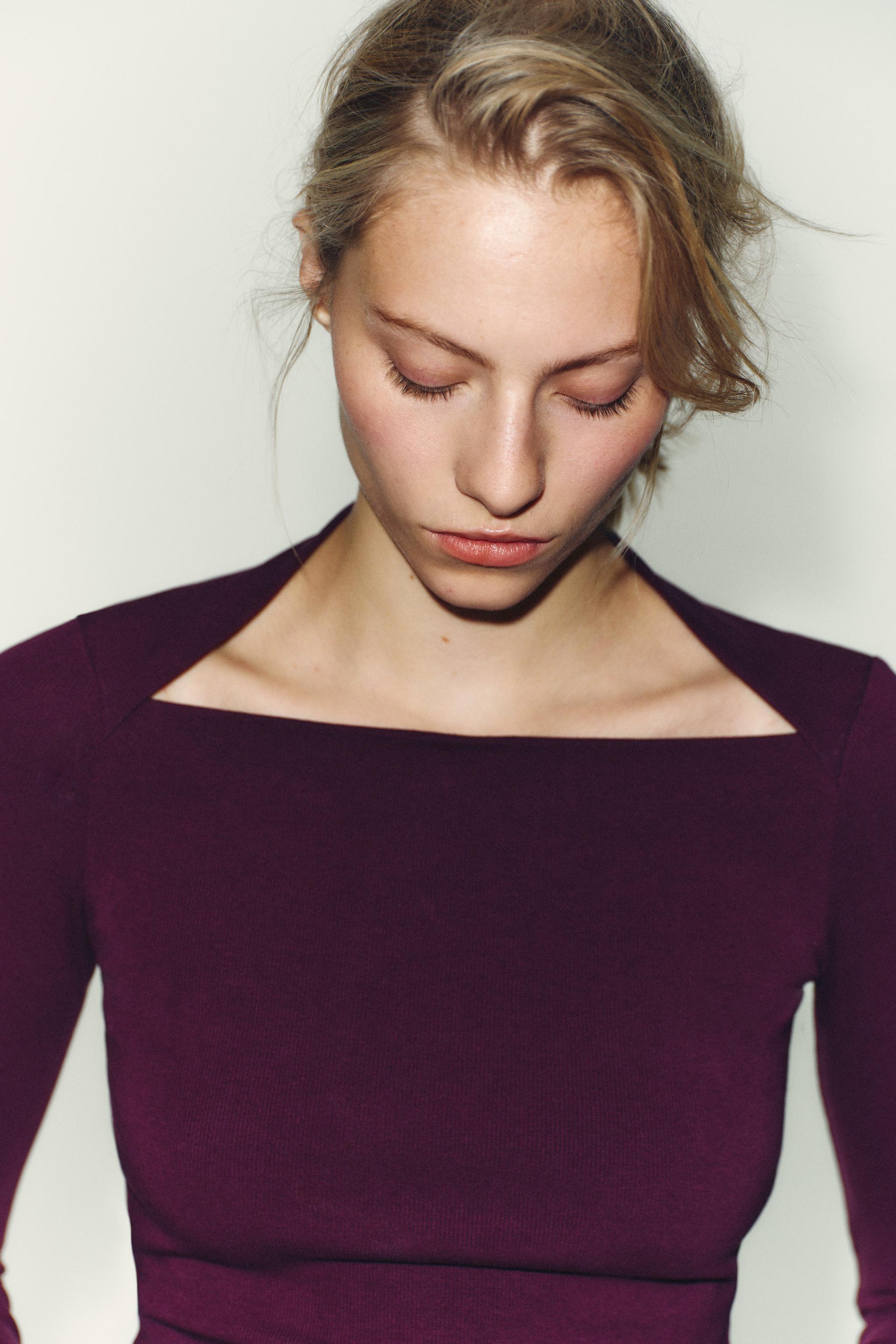 RIB LONG SLEEVE T-SHIRT