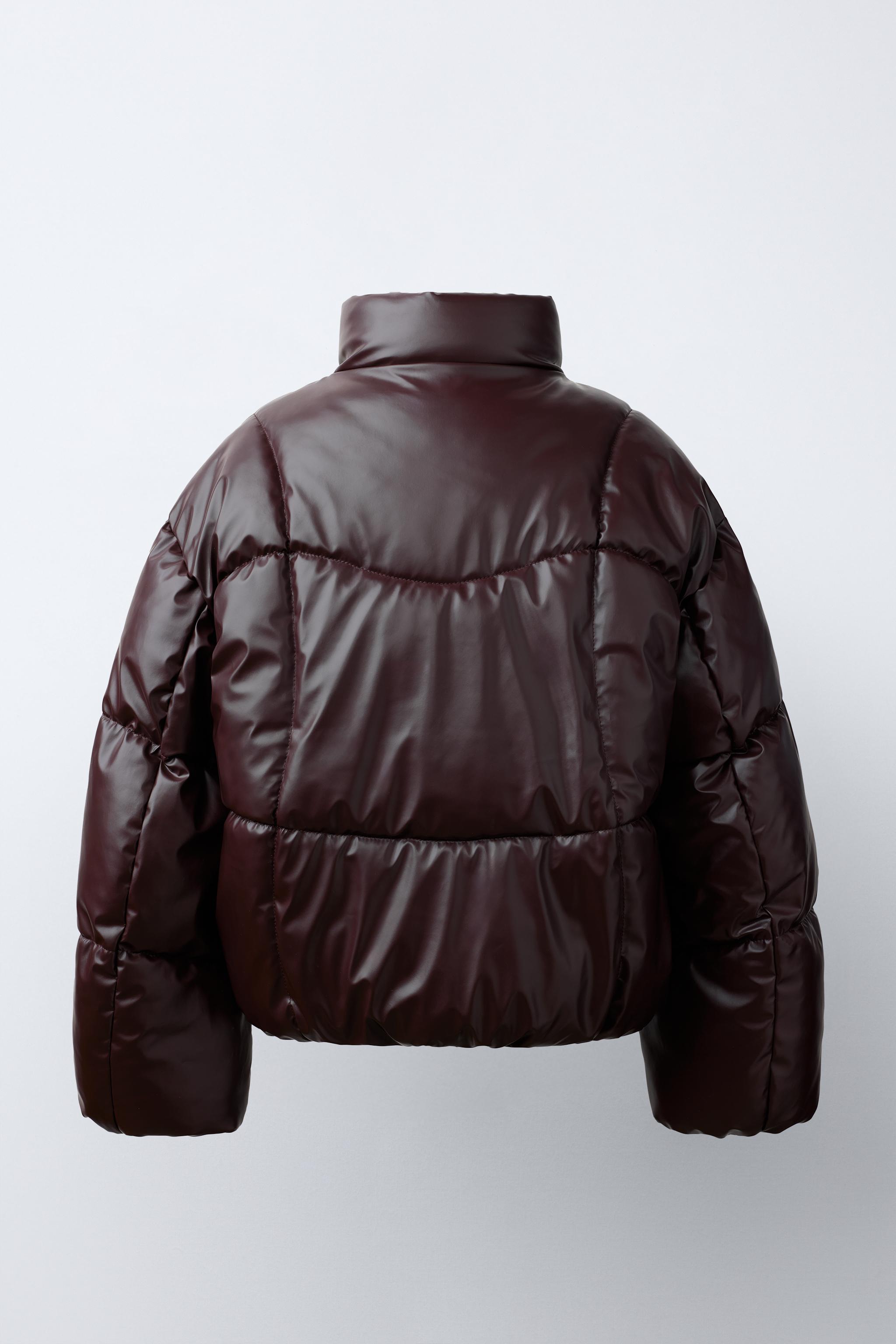 Детские куртки Zara WATER-REPELLENT RUBBERIZED QUILTED JACKET — фото 6